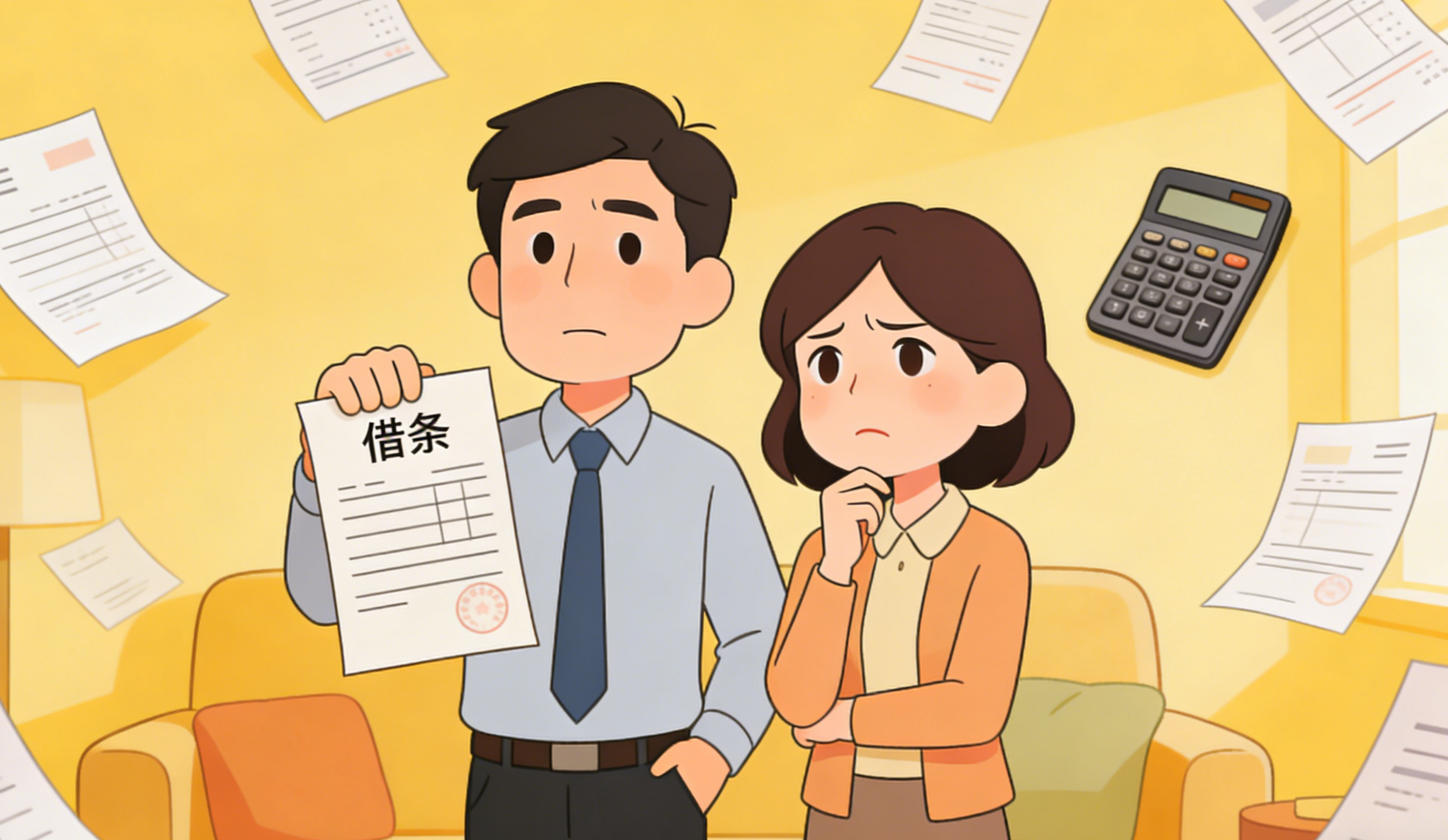 配偶借的钱，自己要还吗？算算家庭财产问题里的法律账